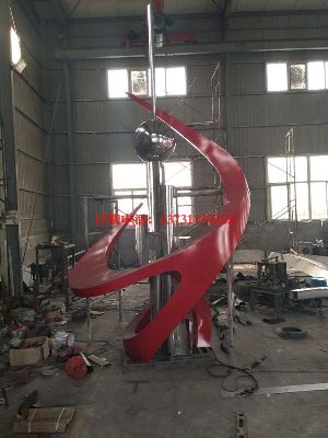校園現(xiàn)貨騰飛雕塑,學(xué)校不銹鋼雕塑制作